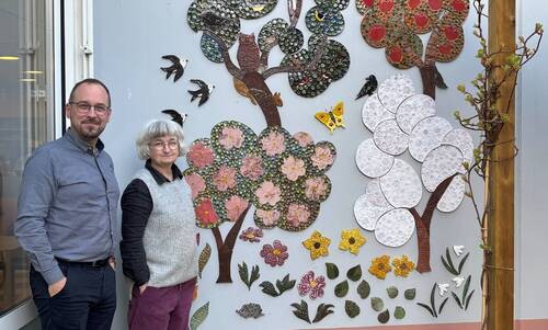 Inauguration de la fresque